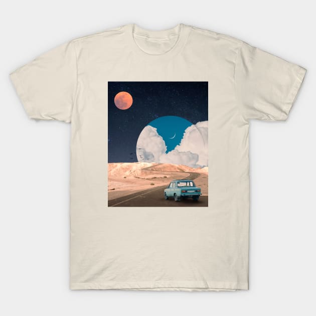 Break in the clouds T-Shirt by Aaron the Humble